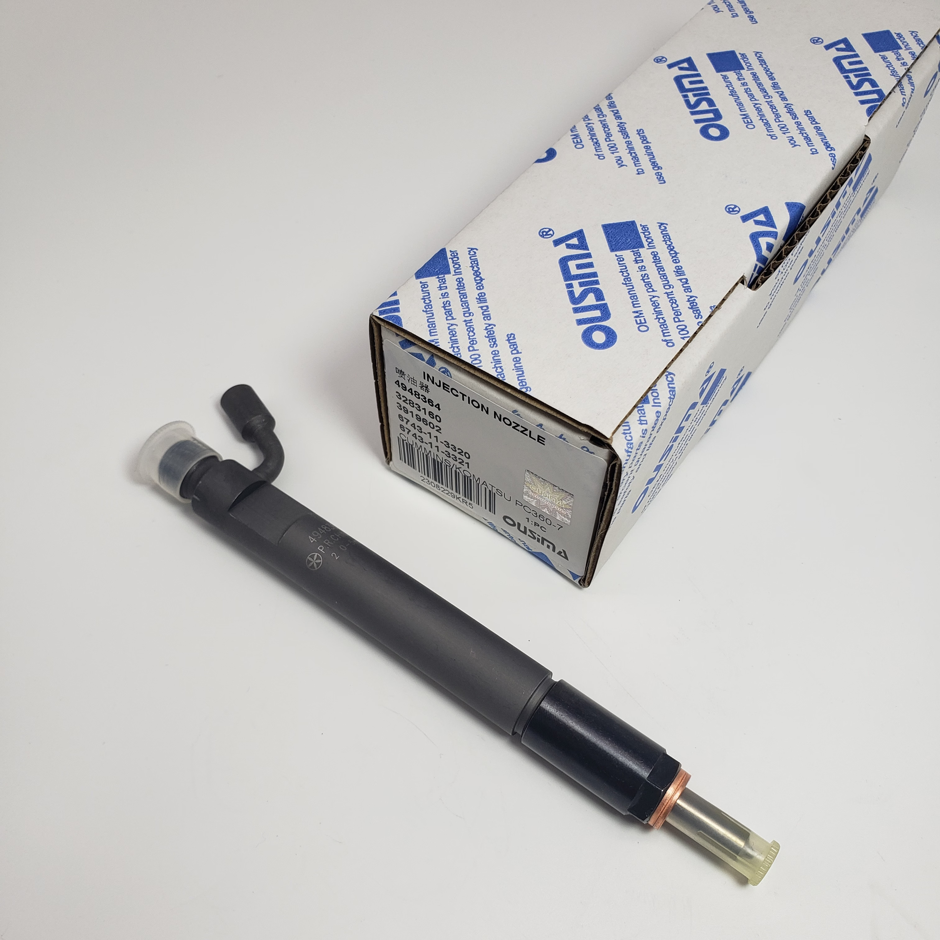 Injection Nozzle 4948364 3283160 3919602 6743-11-3320 6743-11-3321 For KOMATSU PC300-7 PC350-7 PC360-7