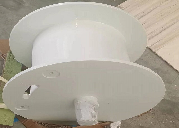 Q355D Marine Crane Fiting Cable Winding Drum 546mm Covered With Zinc And Paint