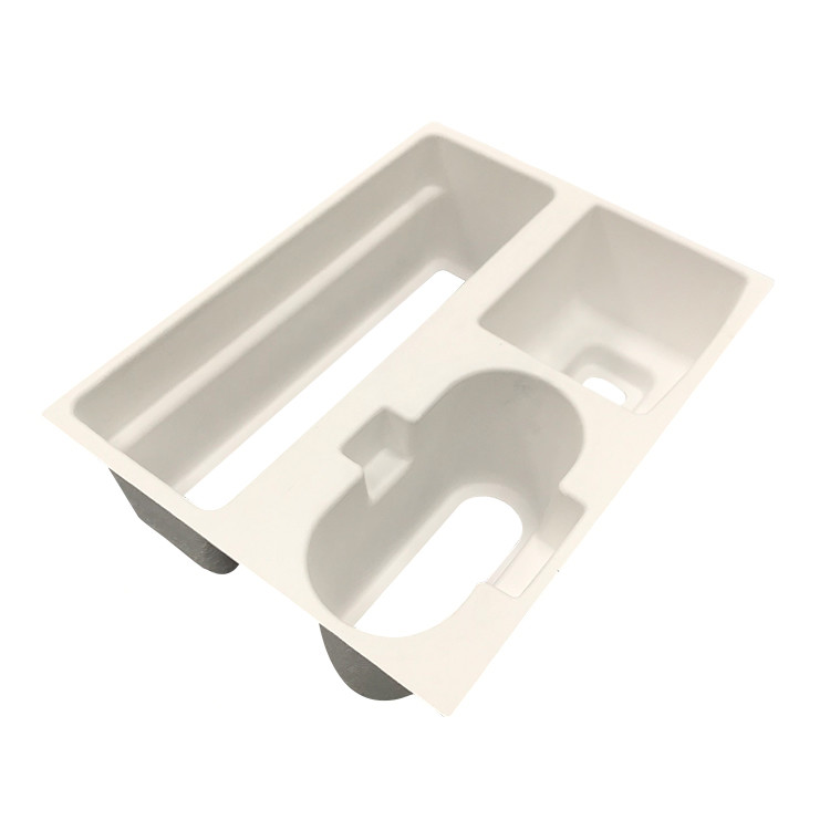Oil Resistant Wet Press Pulp Tray For Electronic Inner Packaging