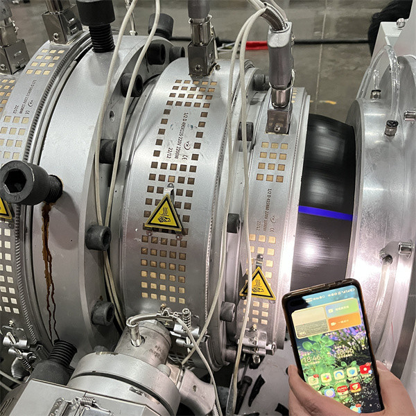 Highway Single Screw Extruder Machine , Plastic Wire Extruding Machine