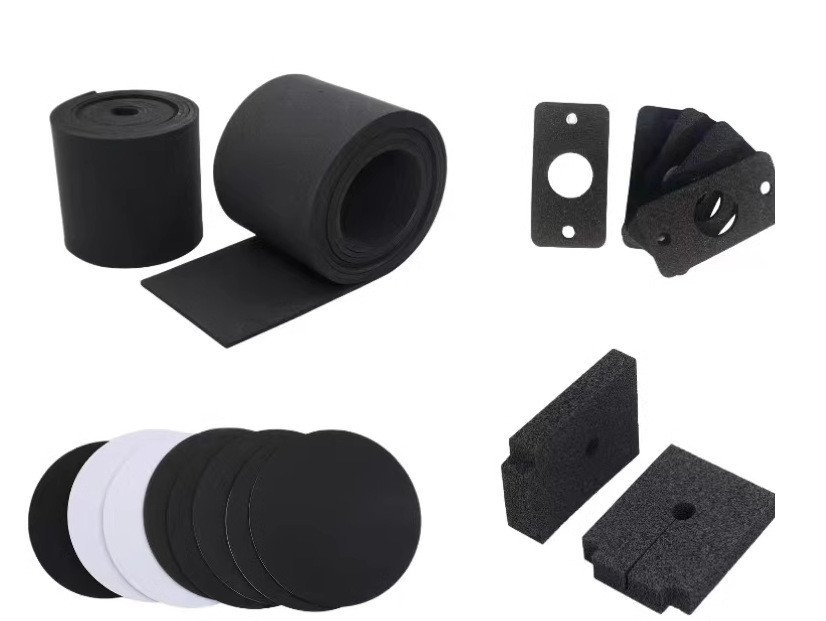 Inoac CR C-4305 Black Color Rubber Automotive Seal Buffer Foam