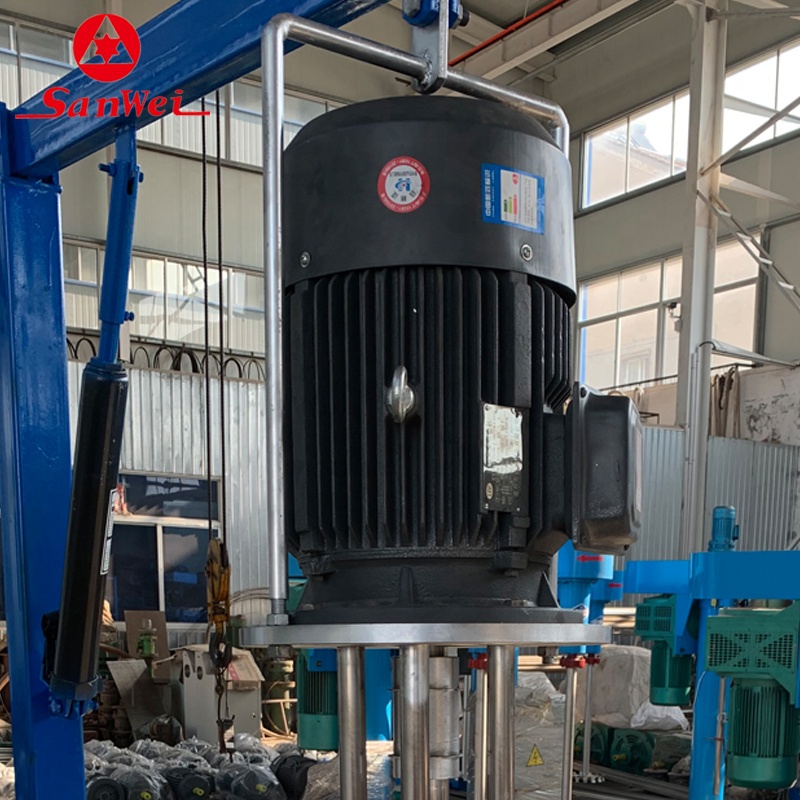 Motor Core Components High Shear Dispersing Emulsifier Homogenizer Cosmetic Emulsifier Mixer Prices