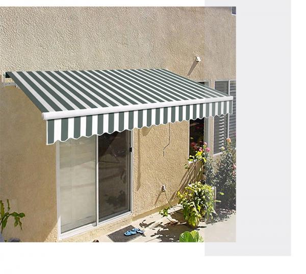 Aluminium Retractable Awning Accessories Square Plug Awning Window Components