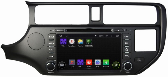 Ouchuangbo Car Radio Head Unit Stereo DVD Player for Kia K3 /Rio 2011-2012 Android 4.4 GPS iPod USB OCB-8047D