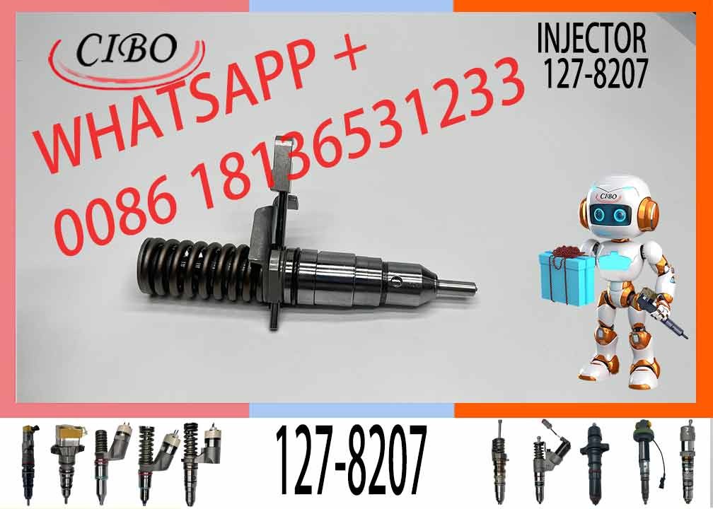 Diesel fuel injector 127 8207 nozzle fuel injector 127-8207 for diesel engine 3114/3116/3126