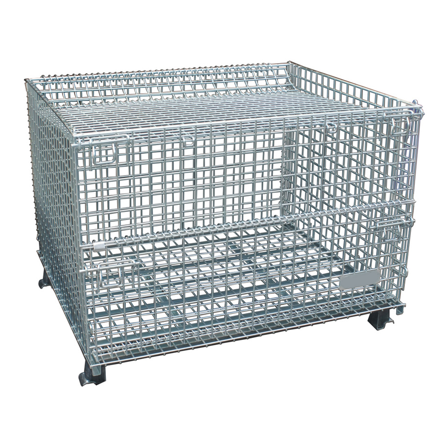 collapsible wire mesh containers