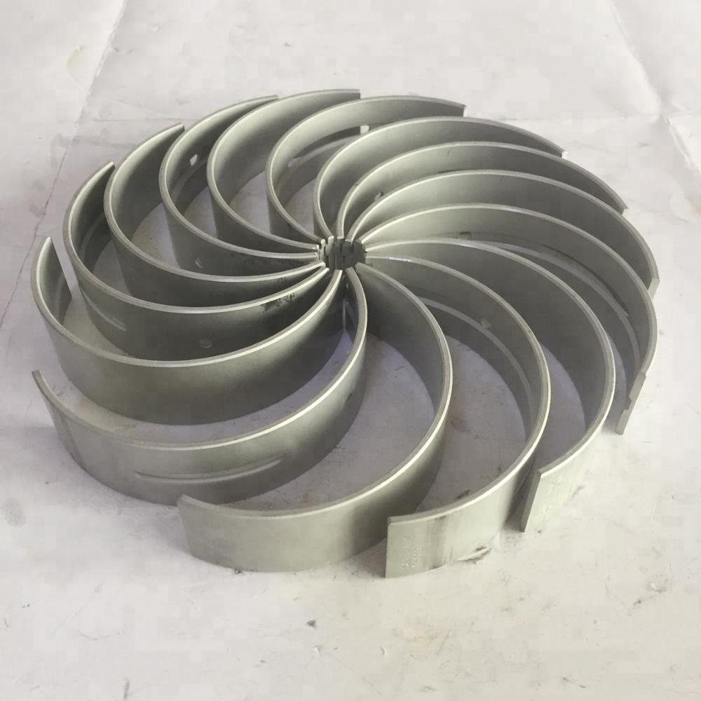 Mitsubishi Construction Equipment Excavator Engine Parts Main Bearing For S6K Crankshaft Bearing