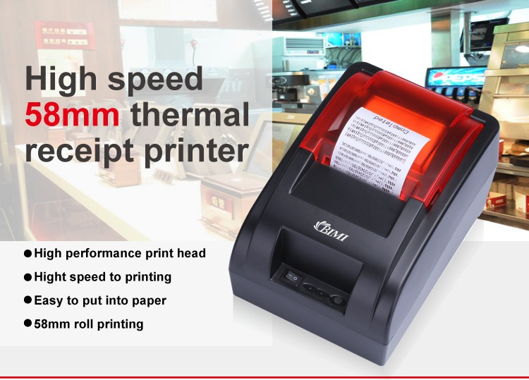 USB Interface 58mm Thermal Receipt Printer TP-58H for Customer Satisfaction