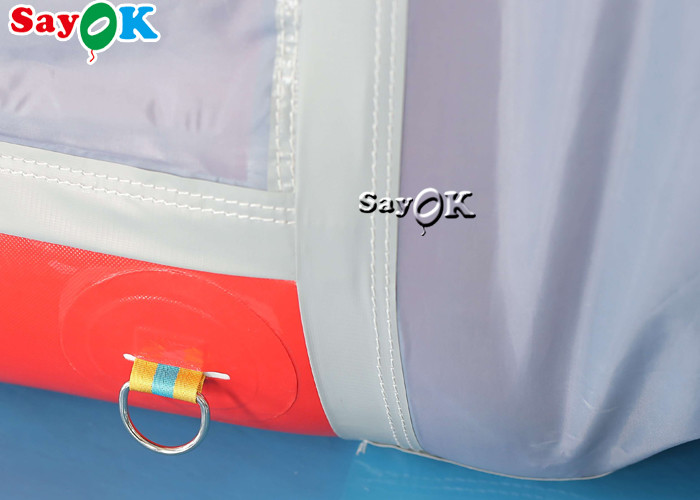 Inflatable Work Tent Gray Air Tight Inflatable Tent Car Spray Booth Waterproof Anti UV