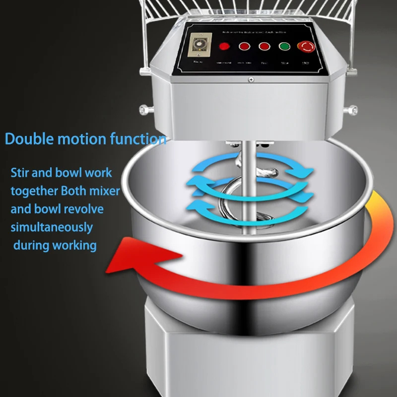 50L Efficient Beverage Production for High Volume Output Baking Machine Dough Mixer