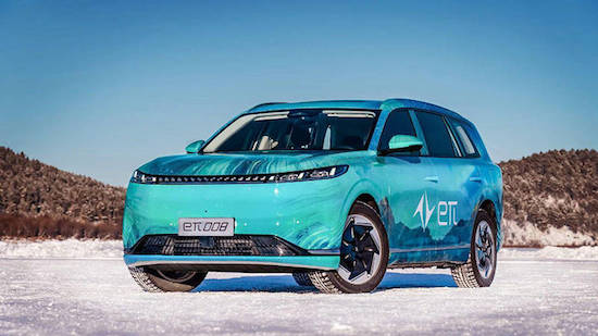 2024 Pure Electric Vehicle Dongfeng eπ008 SUV With Range 636km