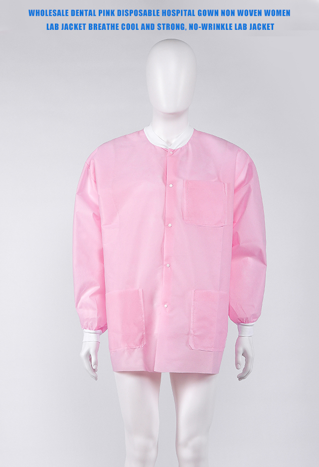 High Quality Laboratory Chemical Medical Uniforms Nurse Fashion Hospital Disposable Lab Jackets