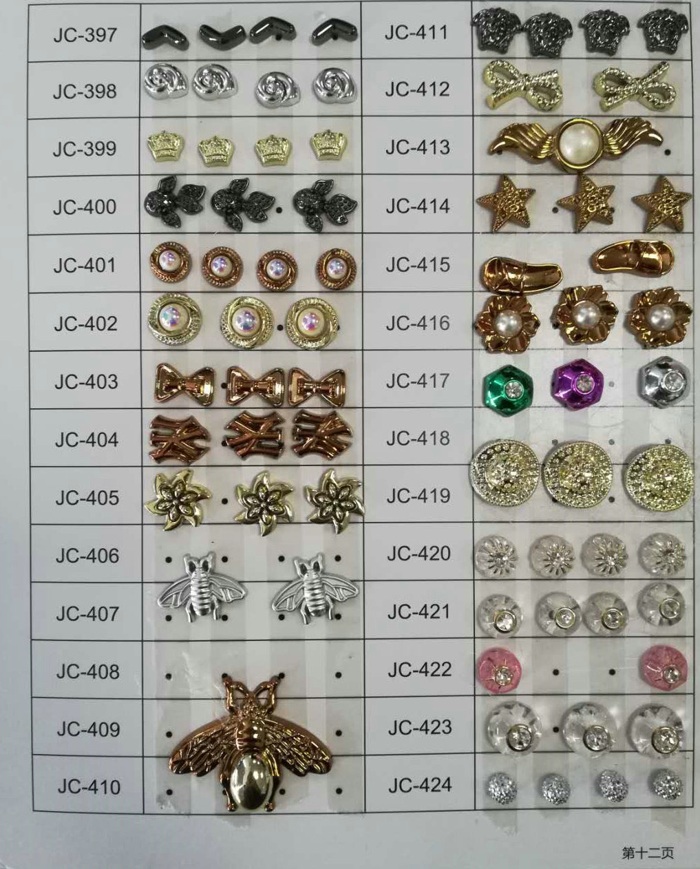 2020 hot designs pearl color plastic screw rivets for shoes ,bag decoration