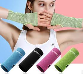 Buy cheap Wristband Summer Sunscreen Hand Gloves Cold Feeling Non Slip Sports Use product