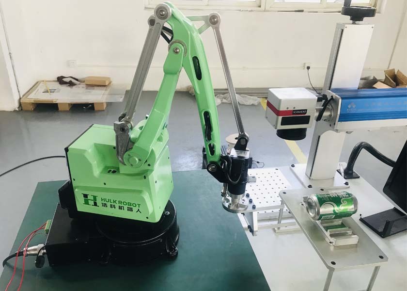 4 Axis Robotic Arm Industrial Robot Gripper For Pick And Placed