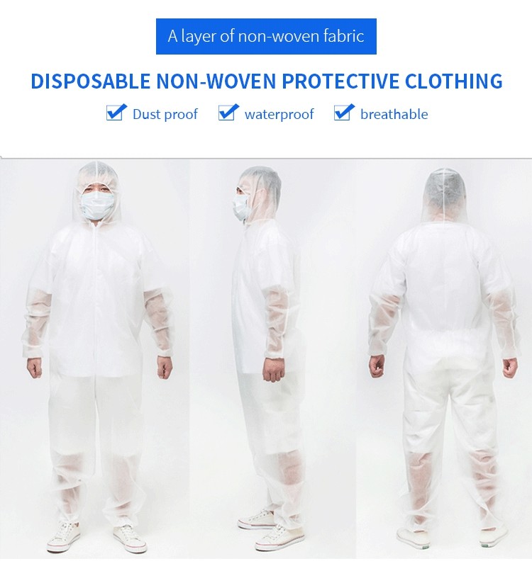 ISO13485 SIGNO White Disposable Isolation Gown Size Universal Qty 50 Per Case