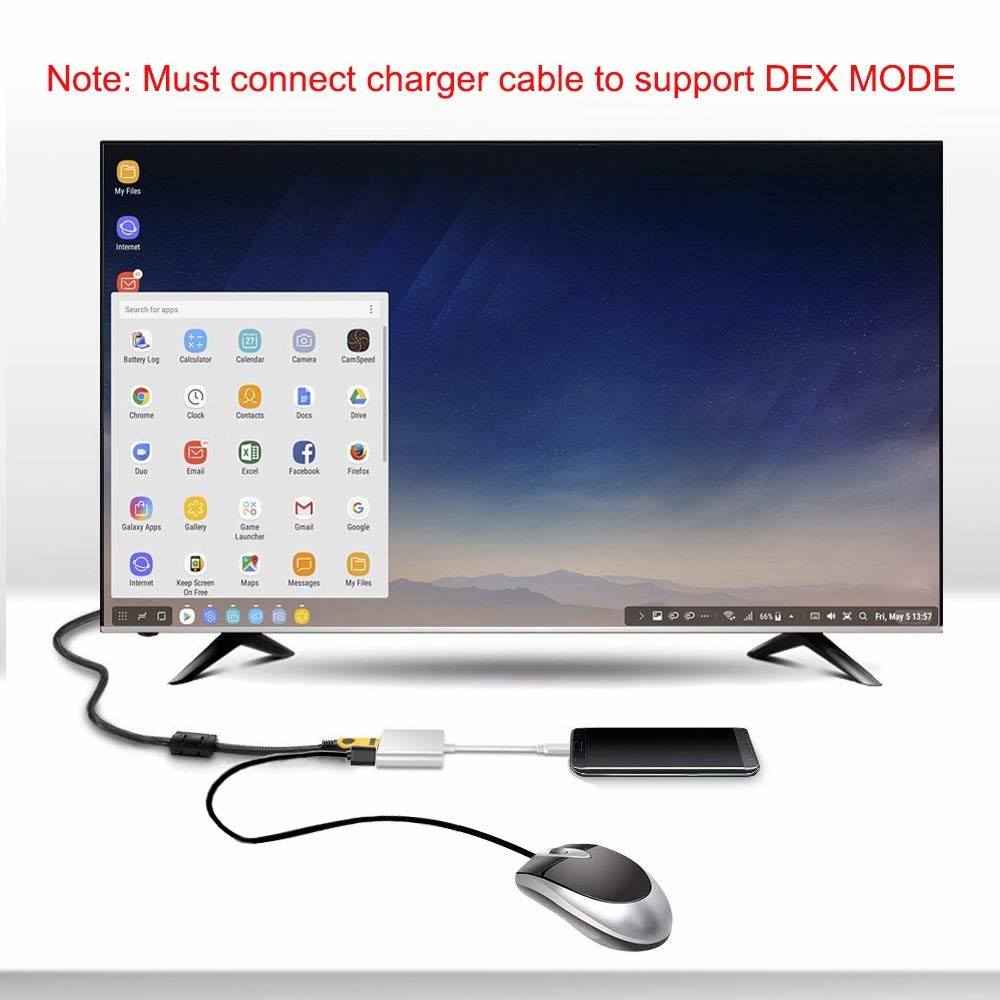 USB C to Digital Multiport Hub Adapter Type-C to 4K Adapter with USB 3.0 USB-C 3.1 for MacBook 12