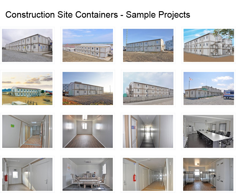Easy Assemble Luxury Tiny Prefab Container Homes Quick Prefabricated Concrete House