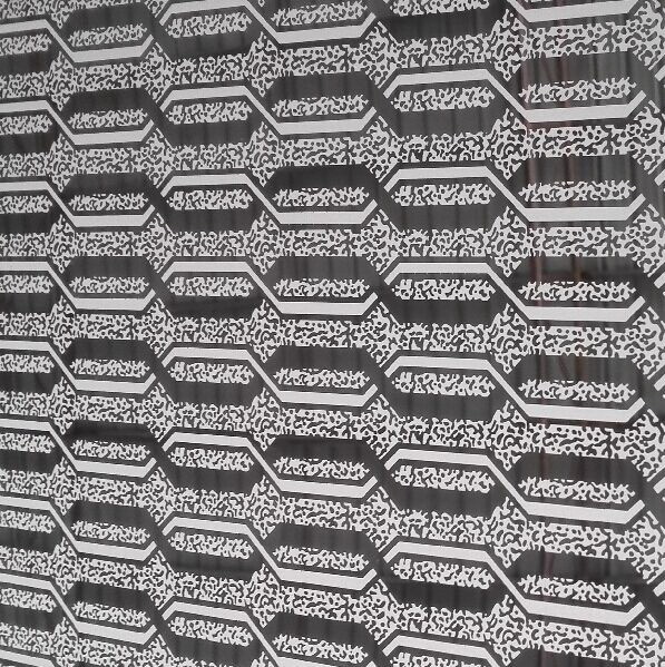 Middle East newest etched decoration stainless steel sheet for wall cladding contract project