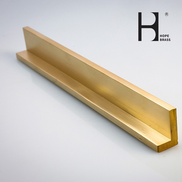 Electrophoresis Surface L Shape Brass Extrusion Profiles Long Using Life