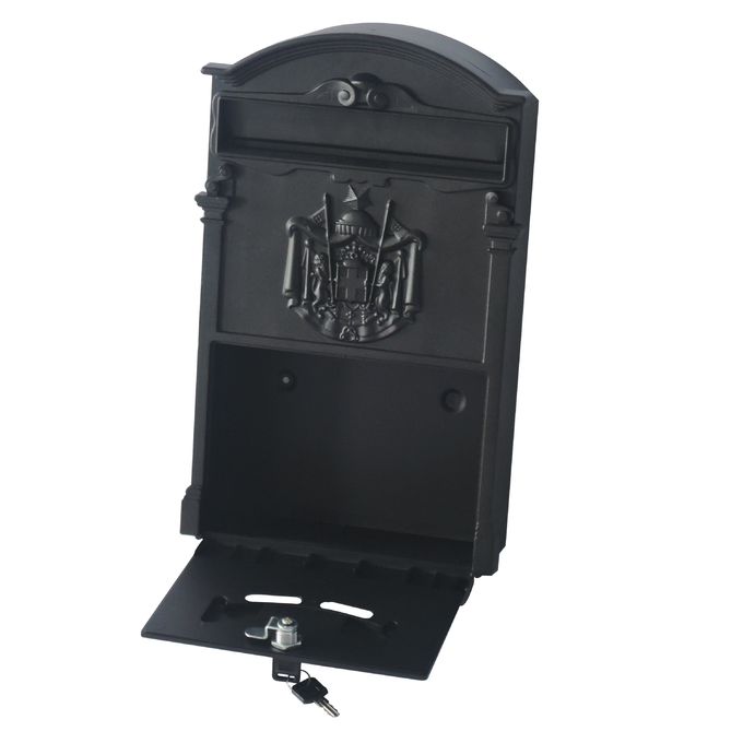 Aluminum Residential Mailboxes Generous Opening Easy To Take Out
