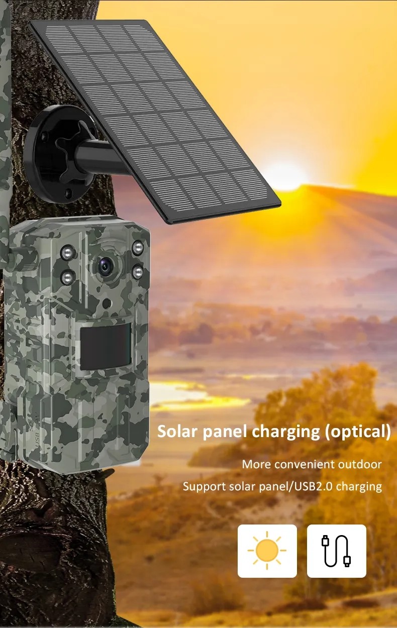 Waterproof Hunting Outdoor Trail Camera 60 Degree With SD Card