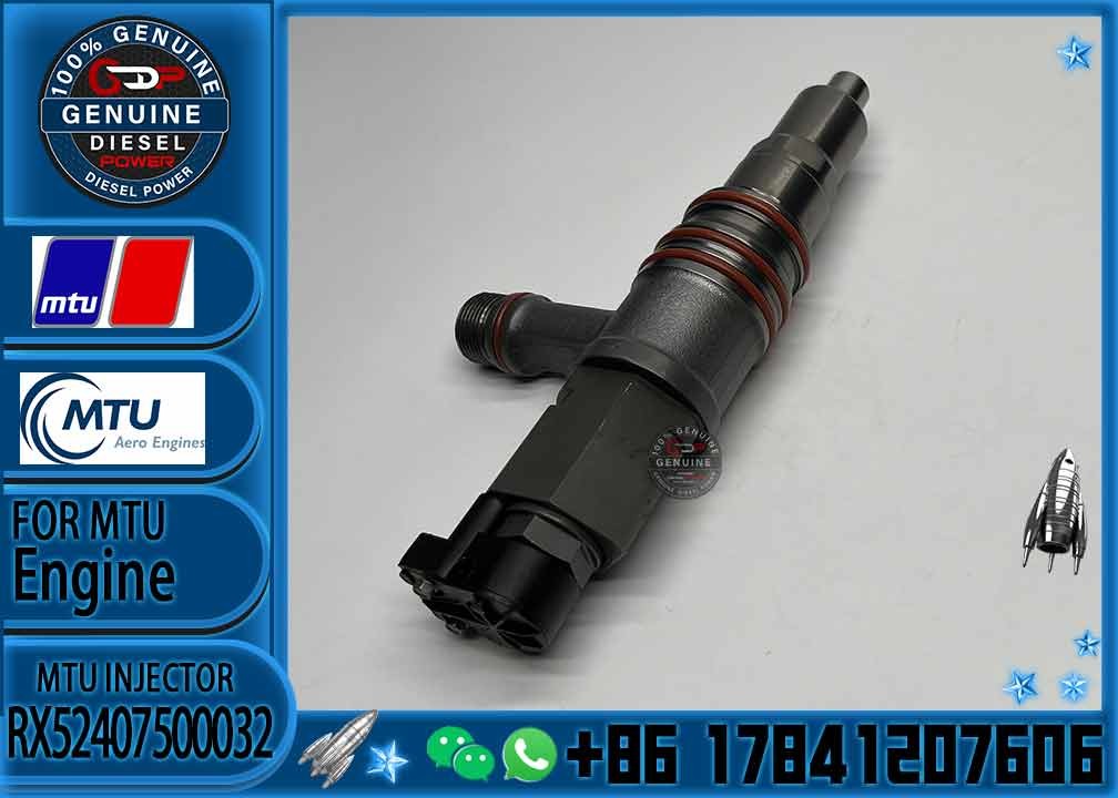 Diesel Engine Common Rail Fuel Injector RX52407500032 FOR MTU 4000 ENGINES