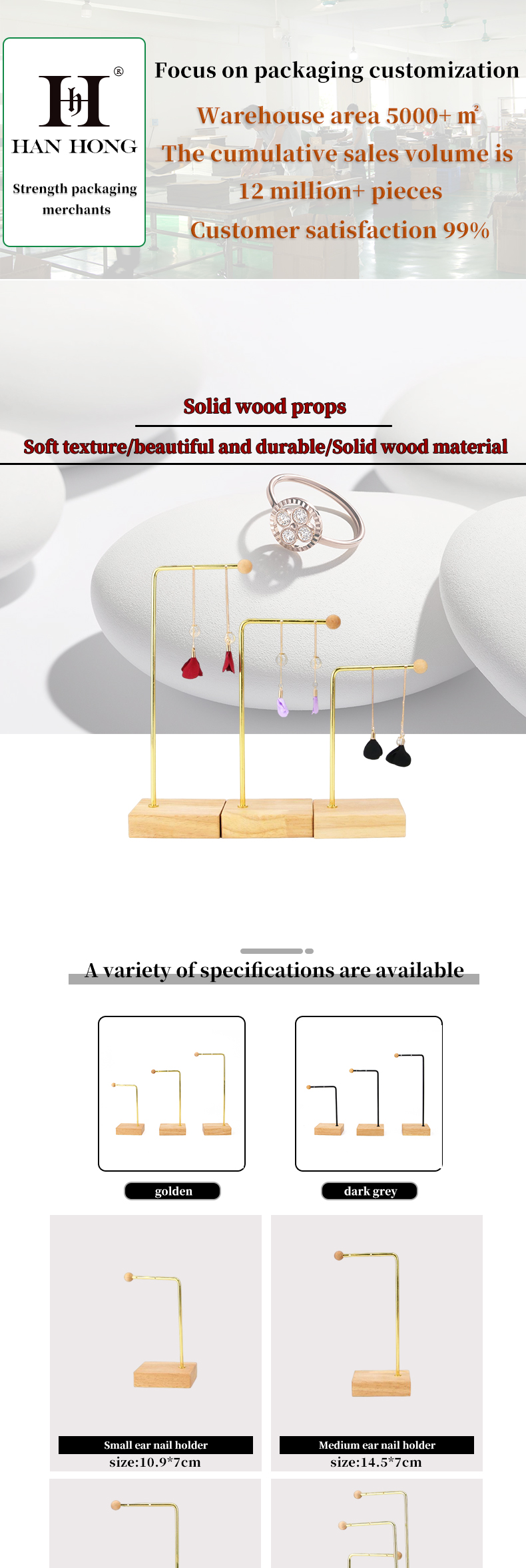 Portable L Shaped Metal Pendant Display Stand for Jewelry Luxury Show Exhibition