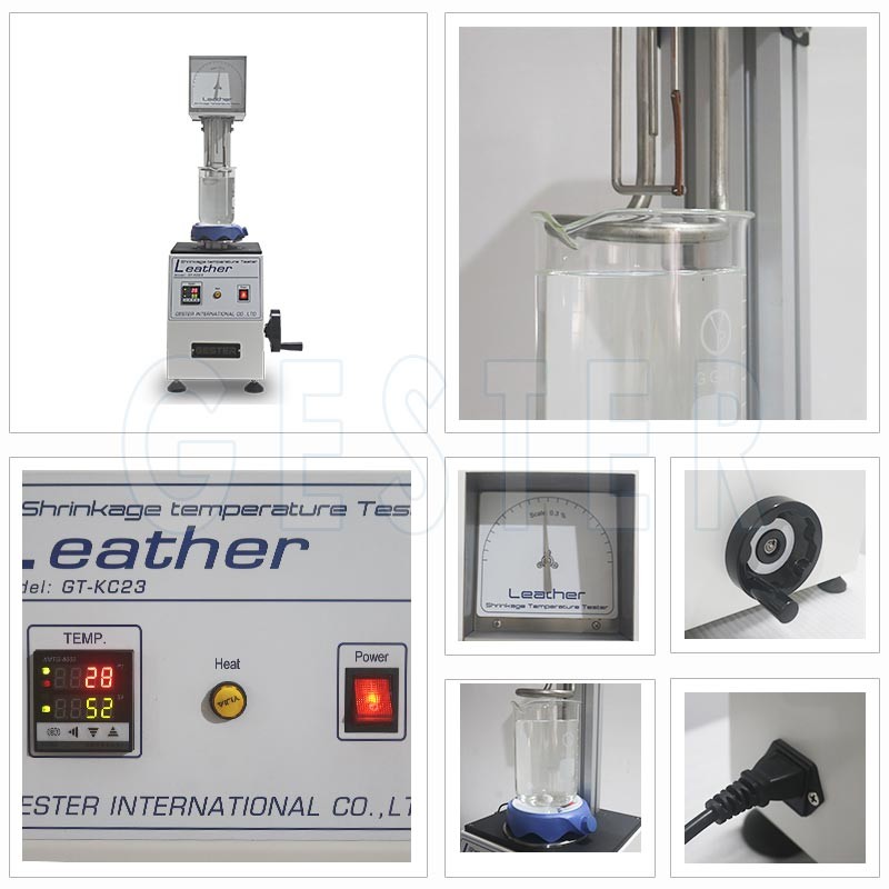 CE Iso 3380 Leather Shrinkage Temperature Tester