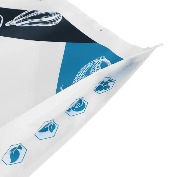 Waterproof Customized Size High Tensile Strength PP Woven Sacks for Grain and Bean Packing