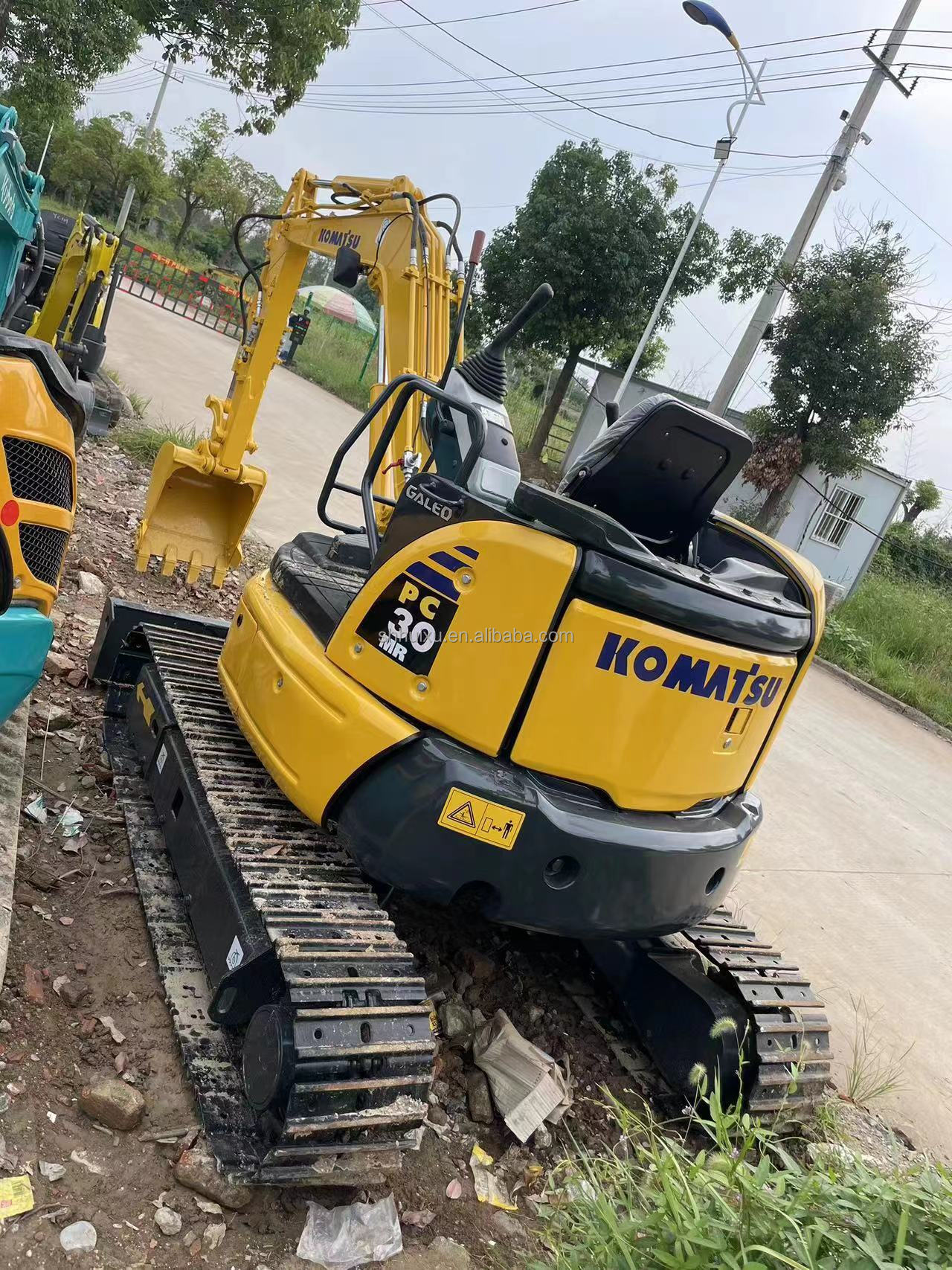 Original Paint 3 Ton Used Mini Excavator Used Komatsu Pc30 3000KG