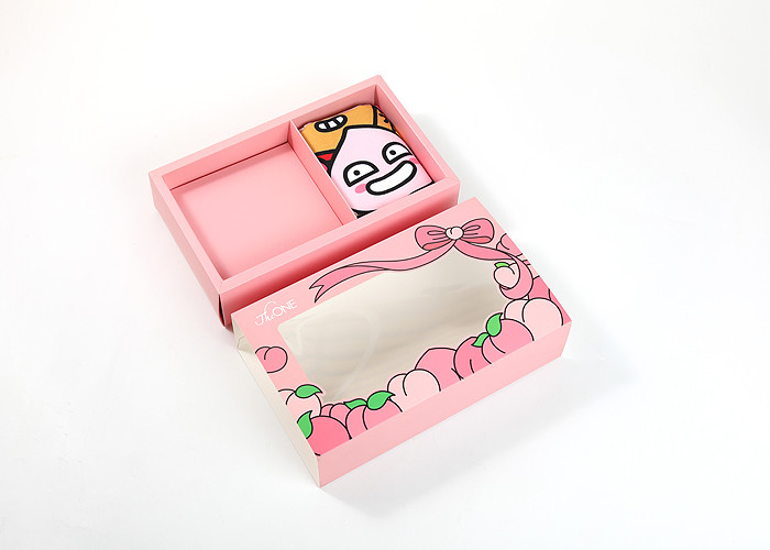 Luxury Apparel Packaging Box Full Color CDR Cardboard Printed For Baby Shirt
