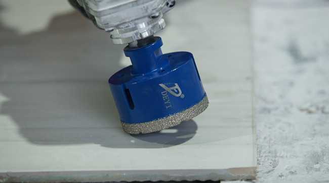 Golden Vacuum Brazed Diamond Core Drill Bits Hole Saw 110mm