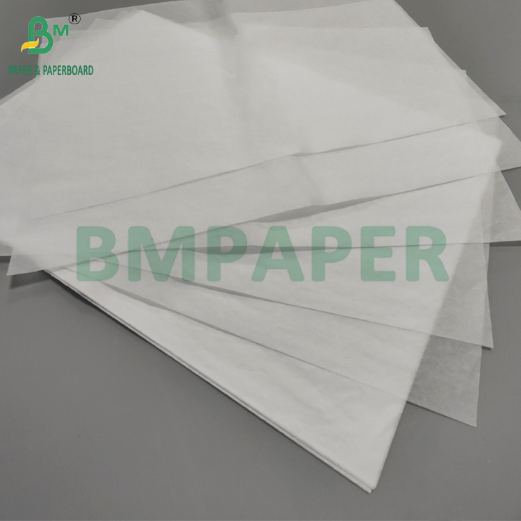 17gsm Acid Free White Tissue Paper For Flower Wrap 500 x 760mm Smooth Surface