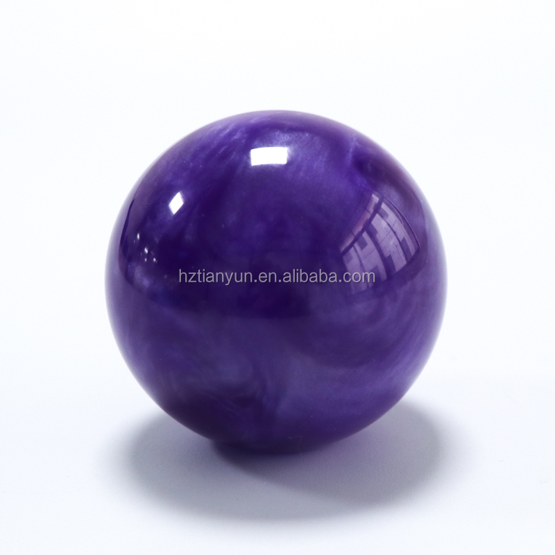 Custom Colorful Ball Gear Shift Knob Resin 54mm OEM Accpetable
