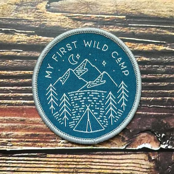 Buy cheap Polyester Custom Woven Patches With Merrowed Edge - Customized product