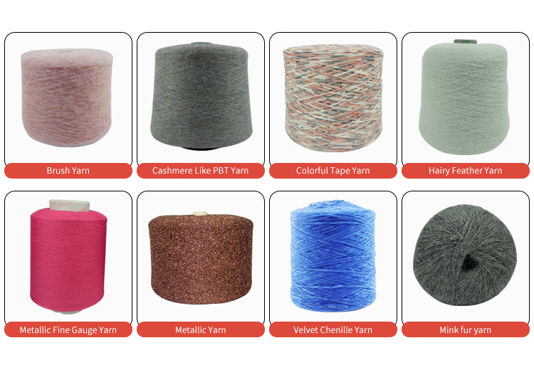 Wholesale 42%R 28%Ny 30%PBT blended anti-pilling core spun yarn for knitting fabric and sweater