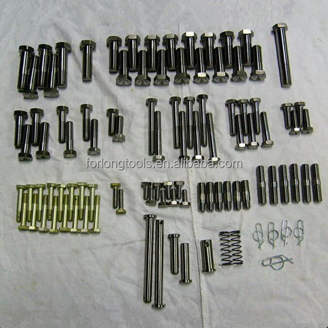 Universal Year Titanium Bolt Sprint Car J J ONS Chassis One Nut Stud Shock Bolt Kit 27 Mount Kit Eagle/Maxim Replace/Repair