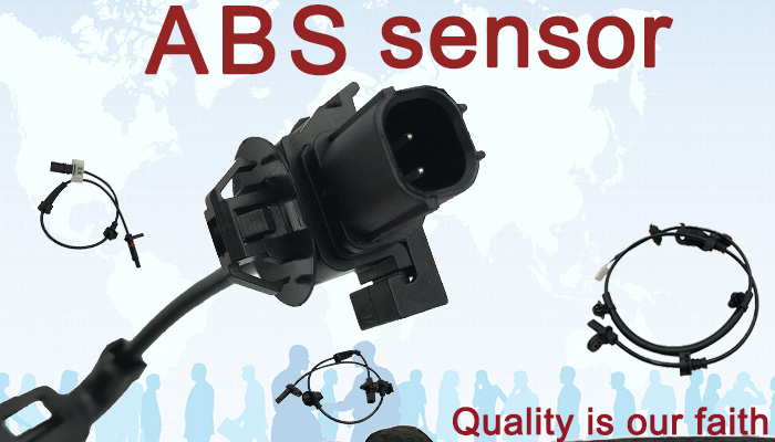 Front Left ABS Wheel Speed Sensor for Honda CRV 02-06 Rubber Black 57455-S9A-013