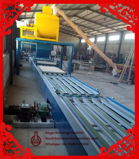 CE Door Making Machines for Mgo / Mgcl / Fiber Glass Mesh Raw Material