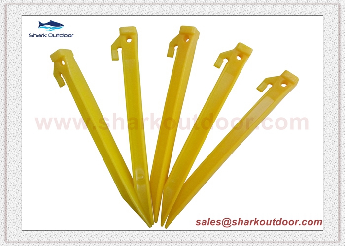 Ultralight ABS Plastic Tent Pegs for Outdoor Camping Beach Trip Tent Accessories