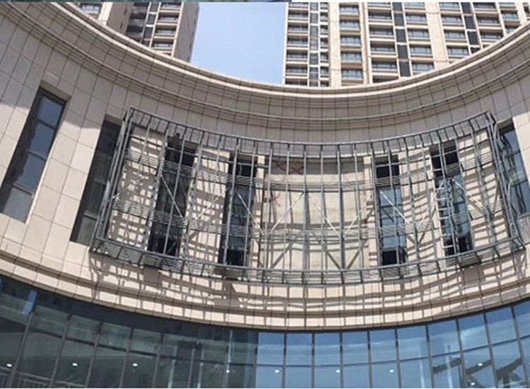 Full Color P5 1R1G1B Outdoor Curved LED Display SMD2525