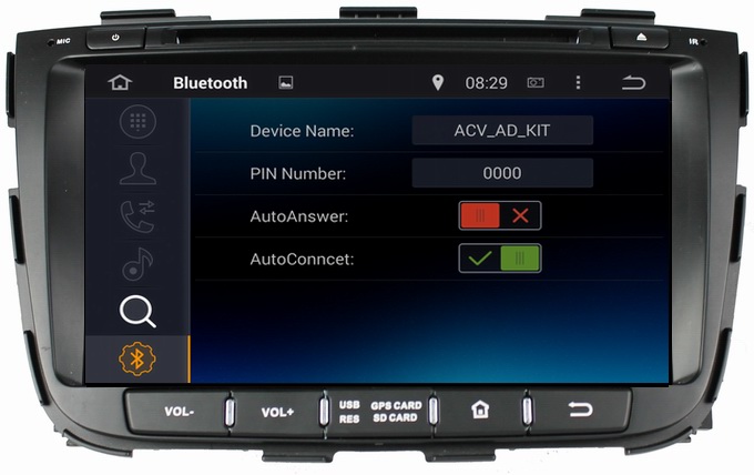 Ouchuangbo Auto Multimedia Kit Stereo Audio System Kia Sorento 2013 Android 4.4 GPS Navigation Touch Screen OCB-8050D