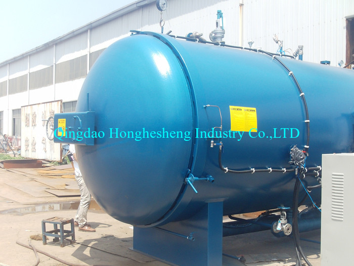 Dia 1200mm 1700mm Vulcanization Tank Wood Preservation Tank