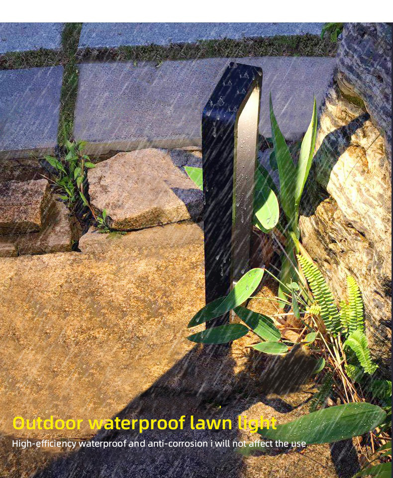 Villa Motion Sensor LED Light 6000K Motion Sensor Solar Landscape Lights