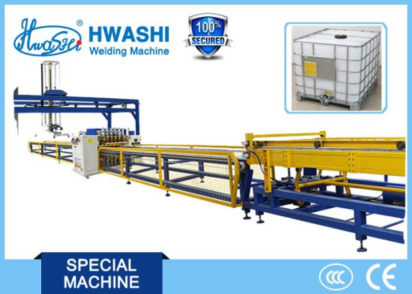 Quality IBC Tubular Frame Mesh Six Head Spot Welding Machine for sale