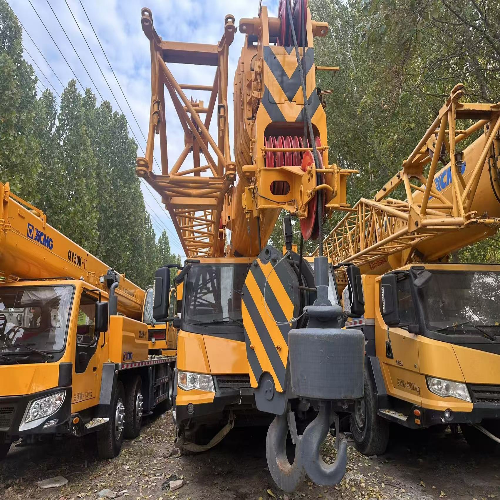 XCMG XCT80 Used Crane Trucks Second Hand Heavy Equipment 80T