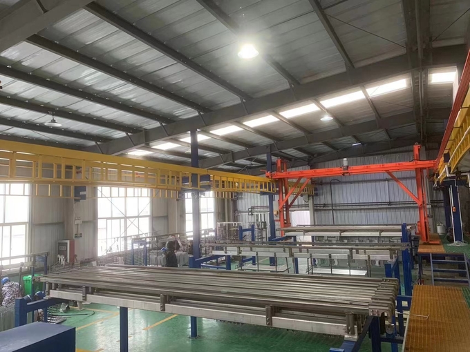 200~400Ton/Month Automatic Vertical Aluminum Anodizing Production Line