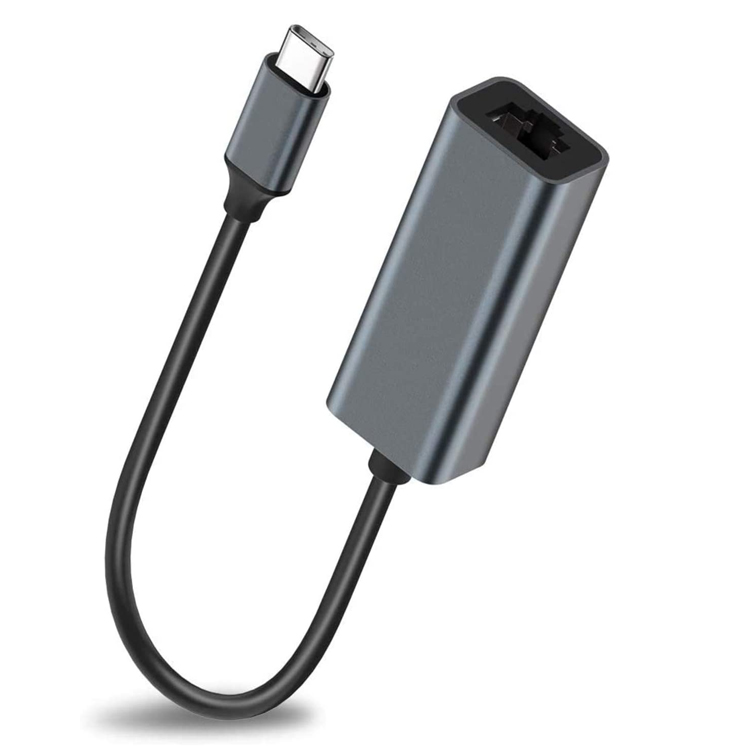 Plug and Play USB 3.0 Type C Male to Gigabit RJ45 Ethernet Network Lan Adapter for Laptop Computer