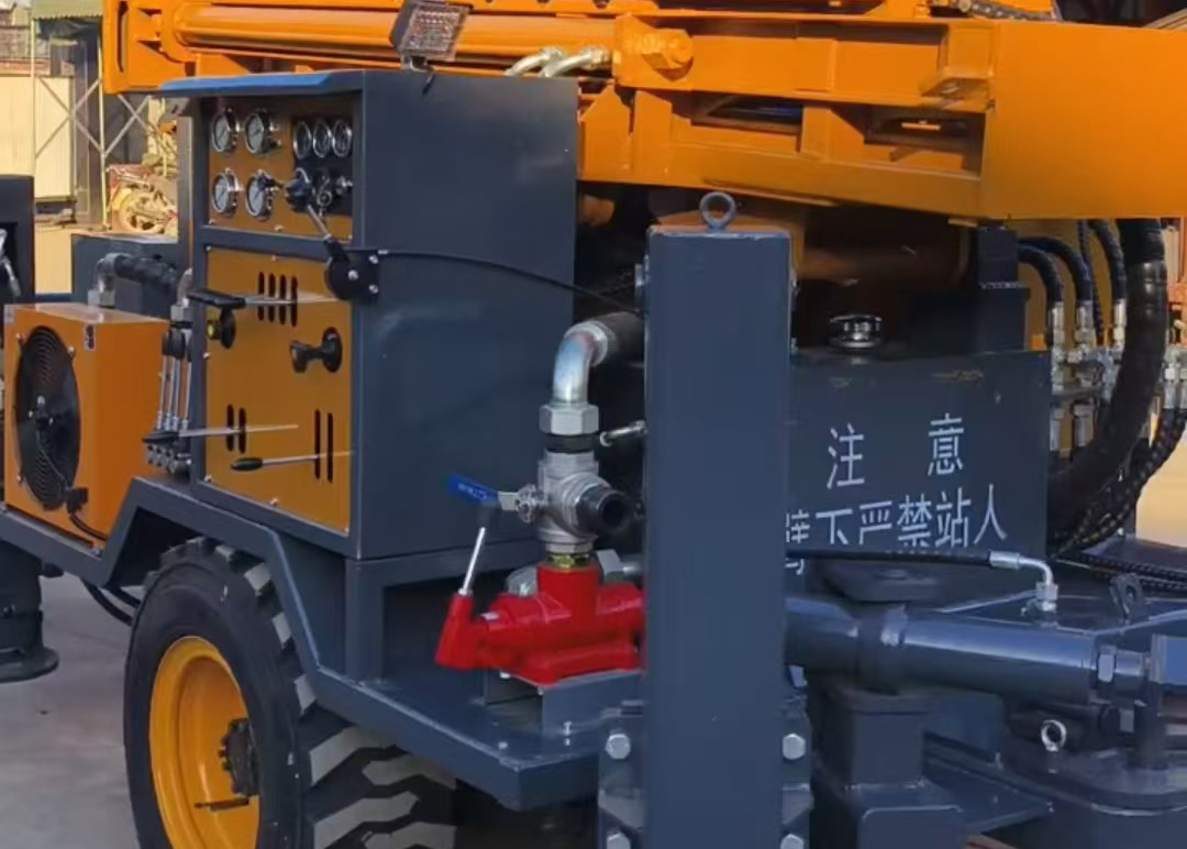 High Efficiency Water Well Drilling Rig With Fast Drilling Speed
